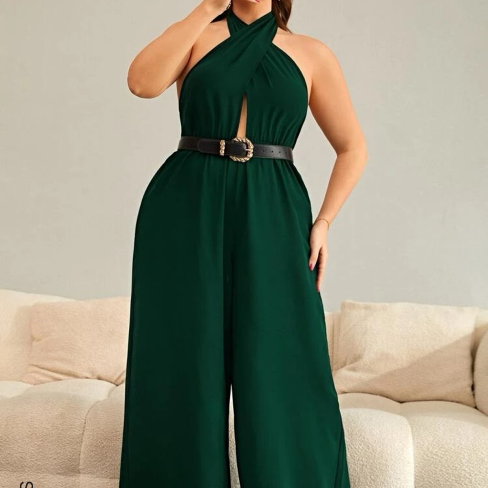 Wide leg halter
